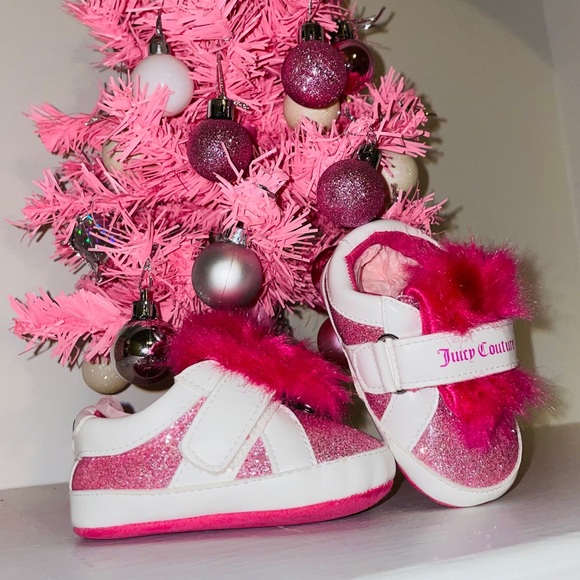 ❤️ Juicy Couture Pink Fluffy 3M Shoes - Picture 2 of 12